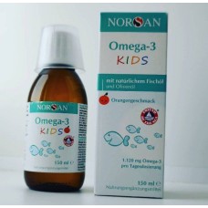 Norsan Omega 3 Kids - сироп с Омега3 для детей со вкусом апельсина .